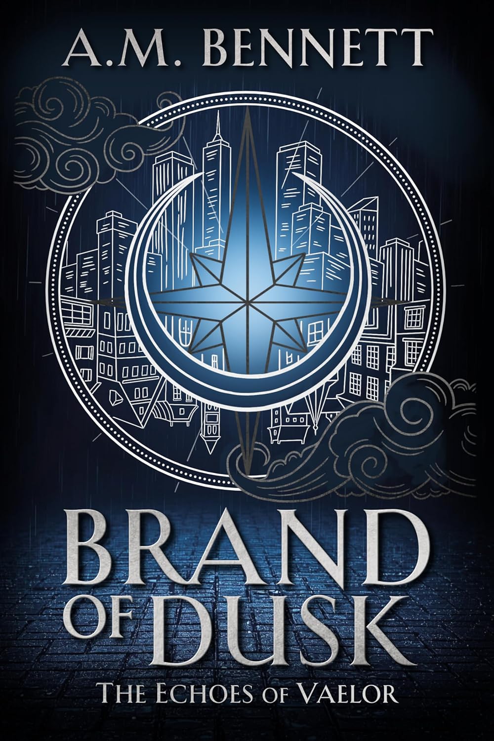 Brand of Dusk (The Echoes of Vaelor #1) by A.M. Bennett