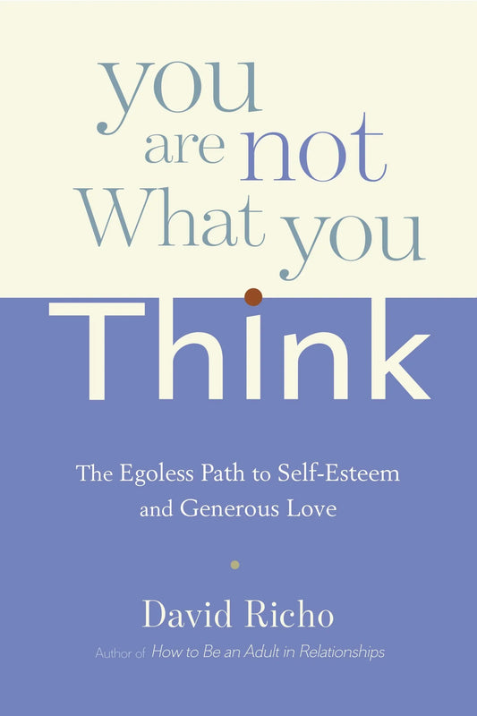 You Are Not What You Think By David Richo
