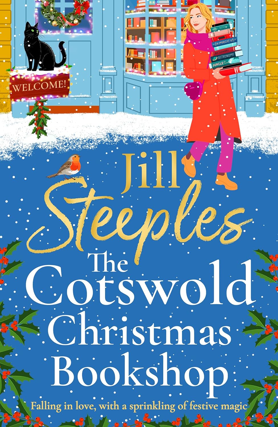 The Cotswold Christmas Bookshop by Jill Steeples