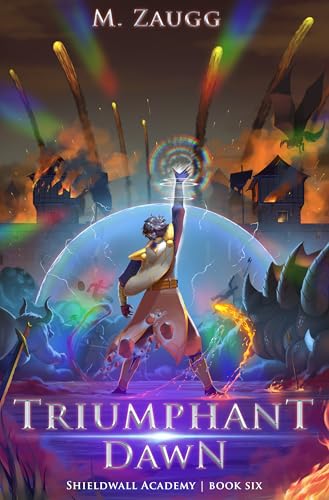 Triumphant Dawn: A LitRPG Academy Adventure (Shieldwall Academy Book 6) by M. Zaugg